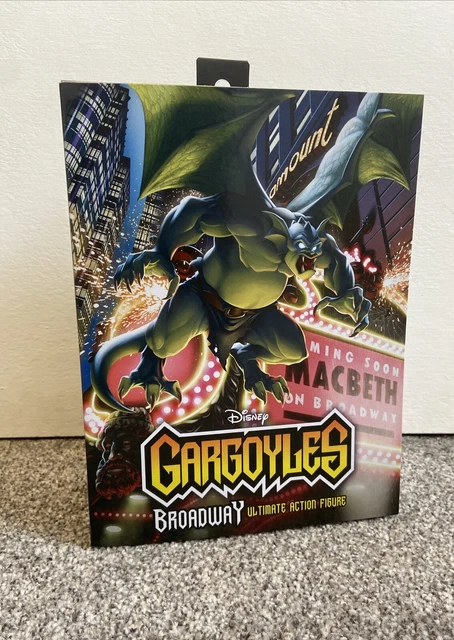 NECA - Gargoyles Broadway Action Figure 17,8 Cm, Articolata Con Accessori E Teste Intercambiabili - 5