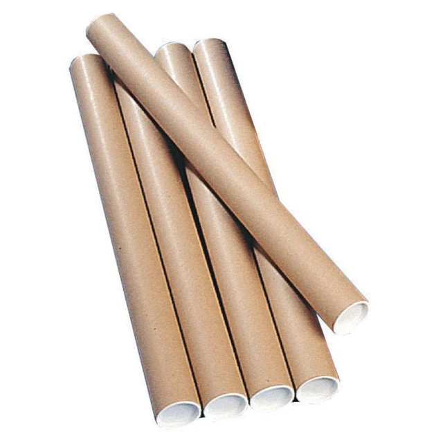 Tubo postale 330x50mm marrone Kraft Pack da 25 PT-050-15-0330