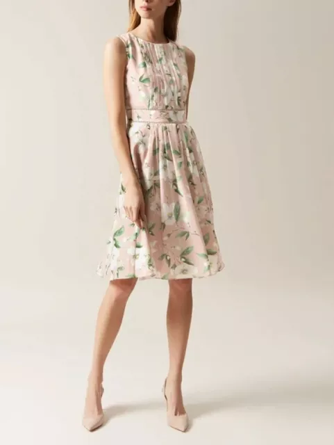 HOBBS SERAPHINA PINK Black Pencil Dress Lace Trim Size 10 BNWT RRP 229 V1 90.00 PicClick UK