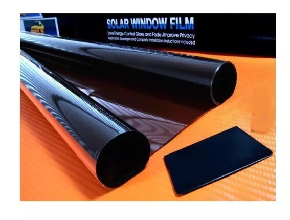 ULTRA LIGHT BLACK 70% CAR OFFICE HOME WINDOW TINT ROLL 3M x 76CM FILM TINTING