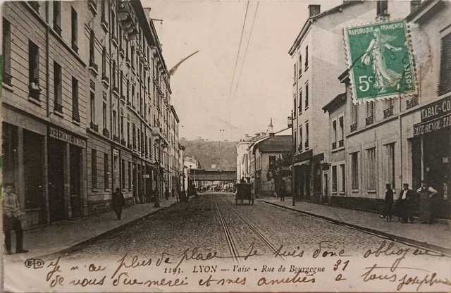 CPA - Ecully - Ruta De Champagne
