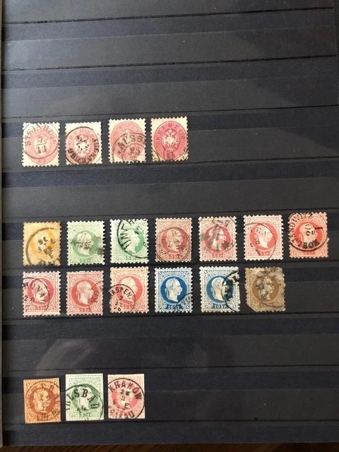 Österreich 1850-1960, Briefmarken-Sammlungsauflösung