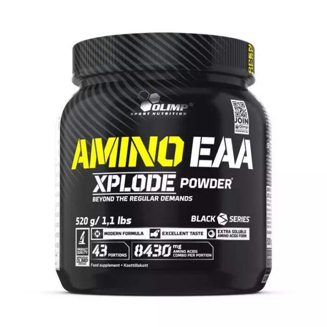 Olimp Nutrition AMINO EAA XPLODE Powder 520g Amino Acids Powder + Free Shaker