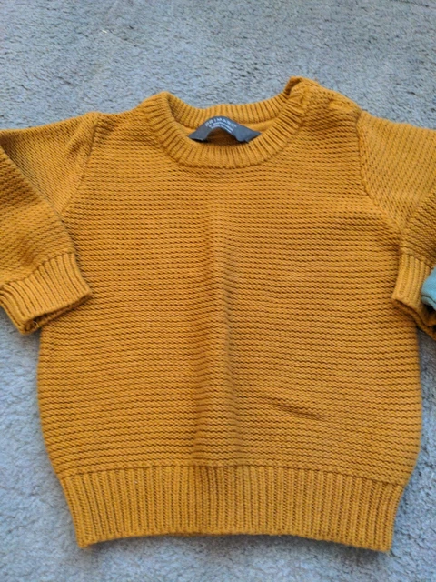 Lovely bundle baby boys 6-9 months clothes winter/spring mix&match trouser jumpe 3