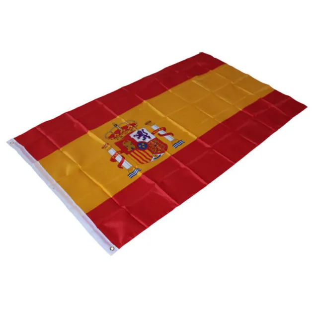 Spain Flag Banner Hanging Flag Polyester Spain National Flag Banner 150x90  URUK