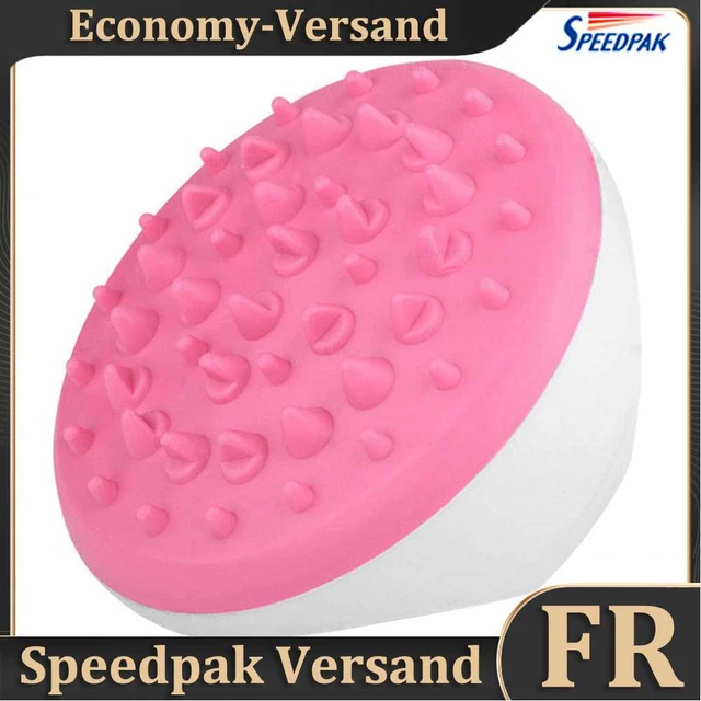 Hand-Held Full Body Massage Brush Anti Cellulite Muscles Massager (Pink) Hot