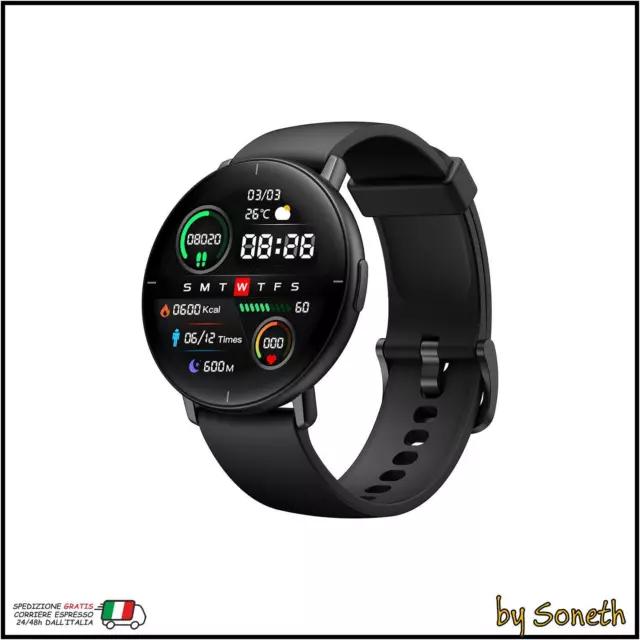 Orologio Smartwatch Xiaomi Mibro Watch Lite Xpaw004 Nero Amoled Originale