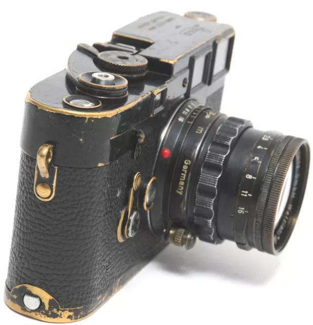 Leica M3 black paint First Batch 959420 with Buddha Lugs, original condition 3