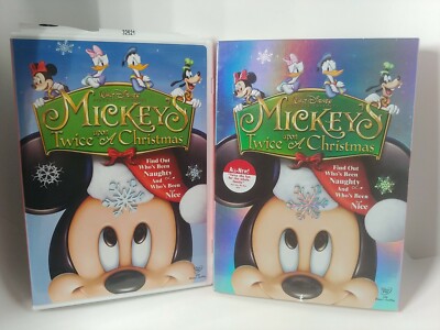 Mickey S Twice Upon A Christmas Official Disney Dvd Disc Only 5 00 Picclick