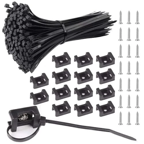 Attaches pour câble en nylon Fischer UBN Noir 20 cm (100 Unités) main image 0