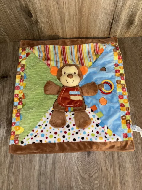 Douglas Baby Lovey Security/Activity Blanket Monkey