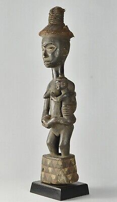 Beautiful PENDE maternity figure statue Congo DRC African Tribal Art 1496 3