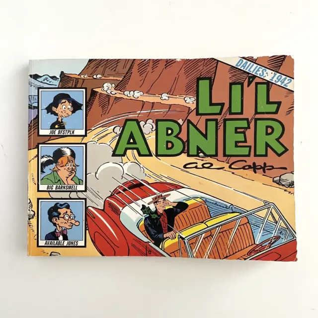 Lil Abner by Al Capp Dailies 1942 Comic Paperback Book