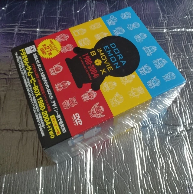 DORAEMON THE MOVIE Box 1998-2004 + Two Anime DVD Box Set Tested
