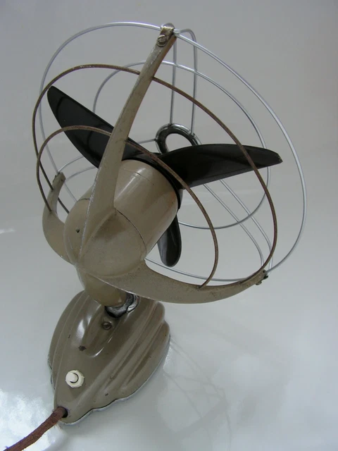 1930s Art Deco Dragonfly Streamline Deskfan Germany Raymond Loewy Machine Age