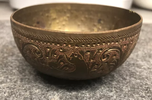 Persien Antike Schale Bronze Arabisch