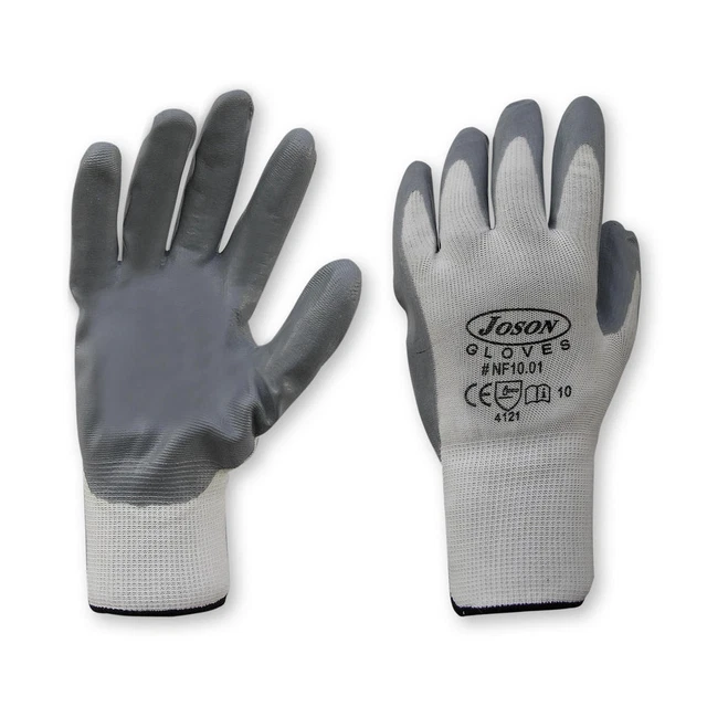 Guanto Da Lavoro SUPER GRIP Con Palmo Antiscivolo Taglia 7 - Foto 2