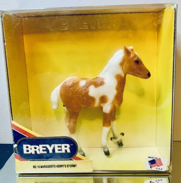 Vintage Breyer Horse No. 19 Marguerite Henry’s Stormy 1990 In Box