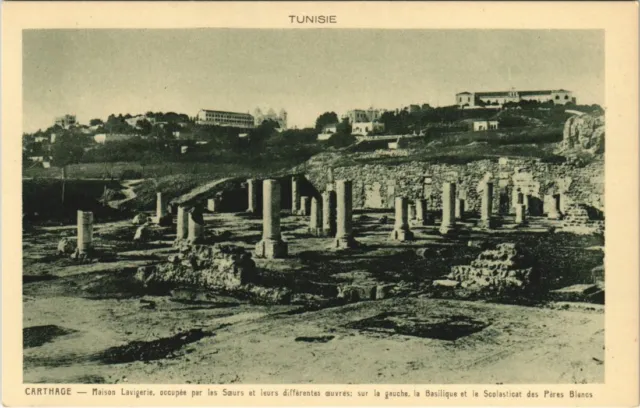 CPA AK TUNISIE CARTHAGE Maison Lavigerie (11058)