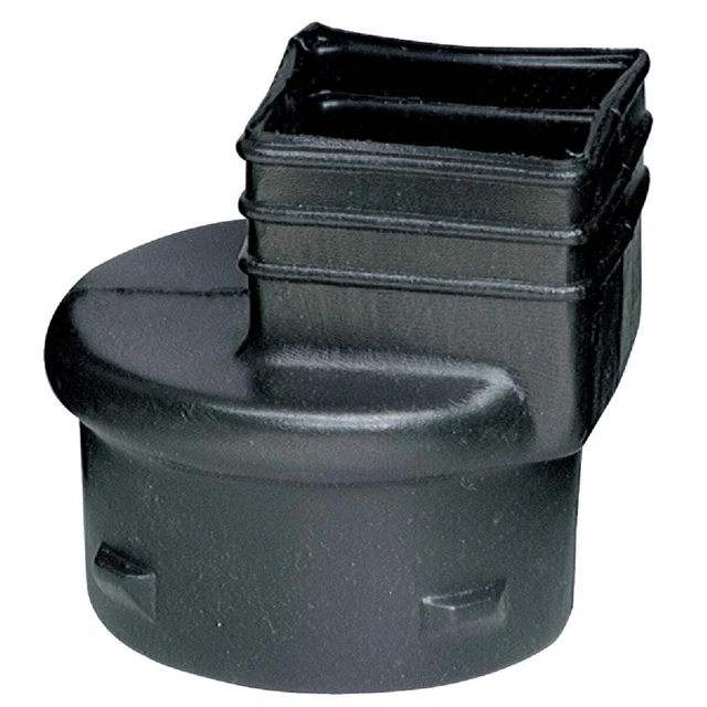 Advanced Drainage Systems 3x4 Downspout Adapter 0465AA Advanced Drainage Systems