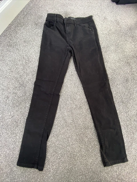 Next Girls super skinny Black Stretch jeans Age 12 Years