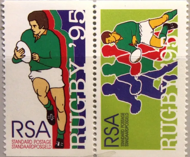 RSA SÜDAFRIKA SOUTH AFRICA 1995 956-57 C Rugby WM World Cup Sport MNH