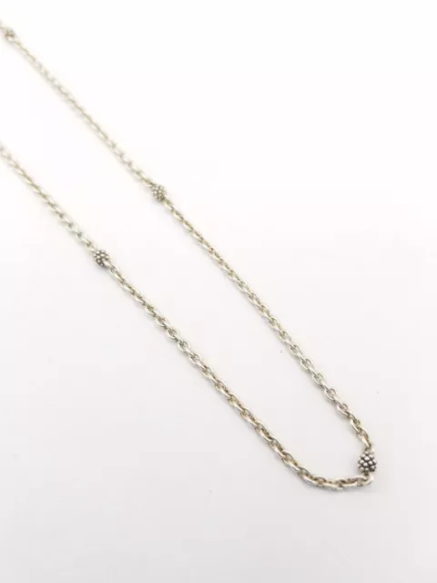 Lagos 925 Sterling Silver Chain Necklace