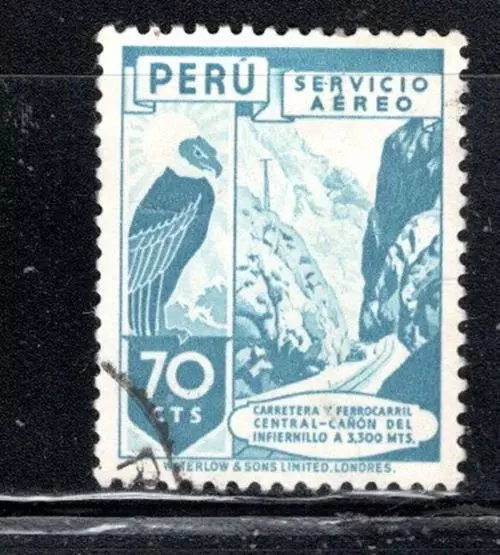 Peru Latin America    Stamps   Used Lot 218Bd