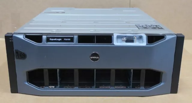 Dell EqualLogic PS6100XV 24-Bay 3.5" 4U Virtualized iSCSI SAN Storage Array