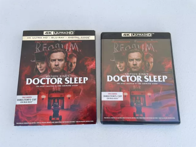 Doctor Sleep 4K UHD & Blu-Ray With Slipcover