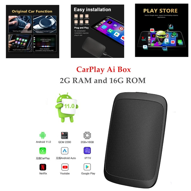 Wireless CarPlay Adapter Dongle For Android/IOS Car Auto Navi Player GPS Parts×1