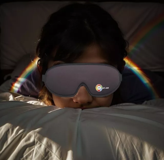 Máscara para dormir, máscara de ojos de espuma viscoelástica 3D para dormir 2