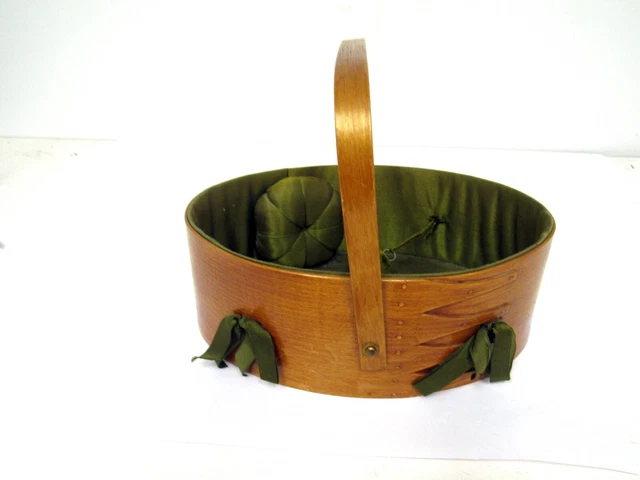 Antique Sabbathday Lake Shaker Sewing Basket
