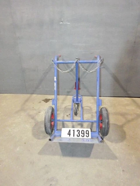 Carrello bottiglie Fetra carrello bottiglie per 2 bottiglie per saldatrice autogena 41399