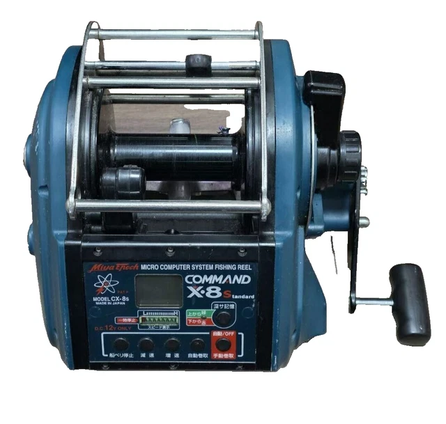 MIYA EPOCH COMMAND X-8s CX-8s Electric Reel Big Game 12v Saltwater