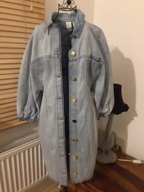 River island best sale puff sleeve jacket