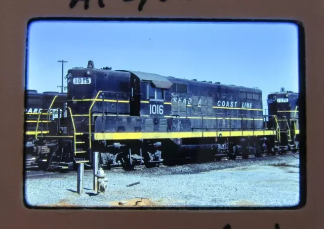 Original  '77 Kodachrome  Slides SCL Seaboard Coast Line 1016 GP9      39J36