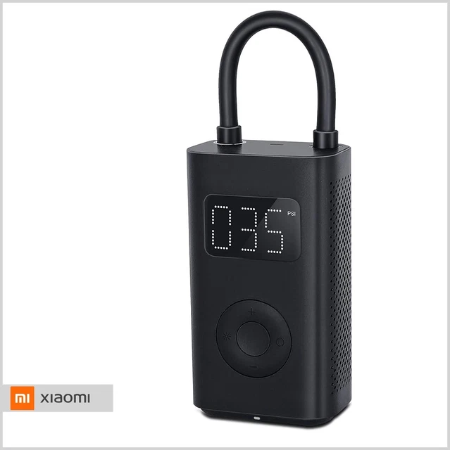 Xiaomi Portatile Compressore 1S Luce Led Porta Type-C Batterie Litio Nero