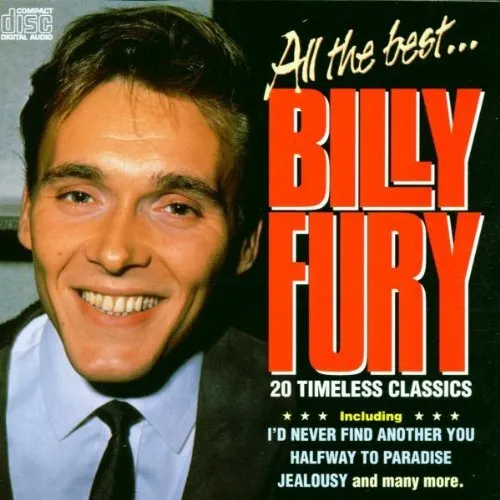 Billy Fury-All the Best of, Fury Billy, Used; Good Book
