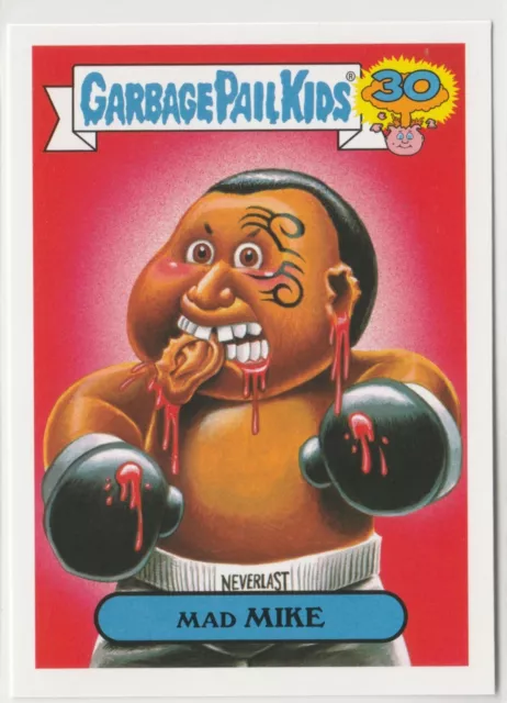 Garbage Pail Kids Mad Mike Tyson 80s Spoof 30th Anniversary 2015 GPK 3777