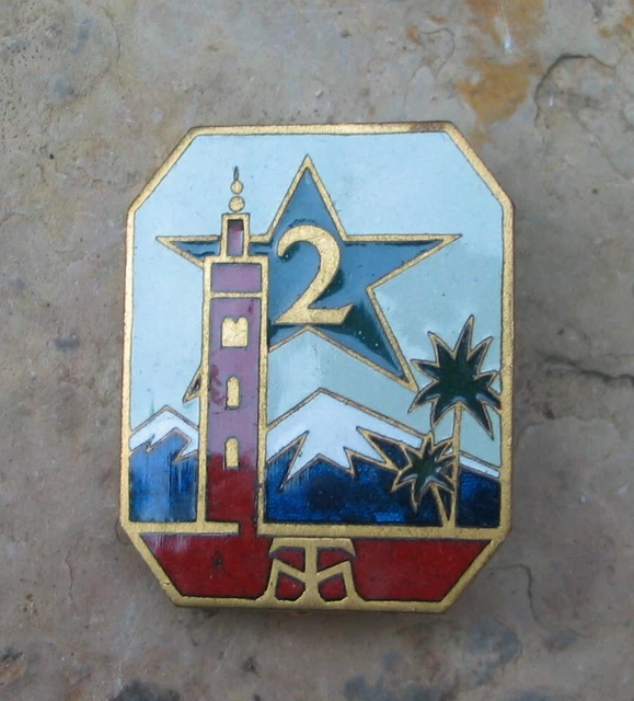 Insigne Militaire 2e Régiment De Tirailleurs Marocains – Pièce D’histoire