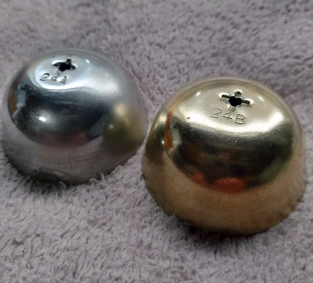 GPO 24A & 24B Brass Telephone Bells Very Clean £7.95 PicClick UK