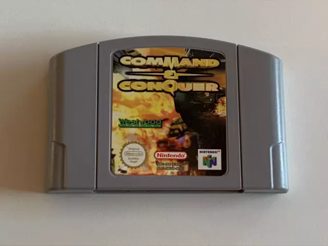 NINTENDO 64: Command & Conquer - (N64 PAL Version)