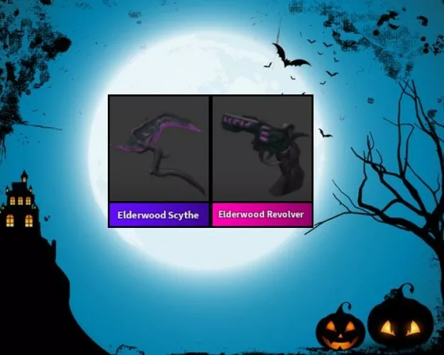 Roblox Murder Mystery 2 Mm2 godly ELDERWOOD SCYTHE