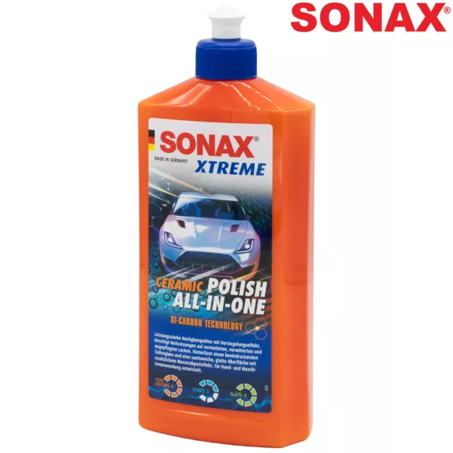 SONAX XTREME Ceramic Polish All-in-One Auto Lack Politur & Versiegelung 500ml
