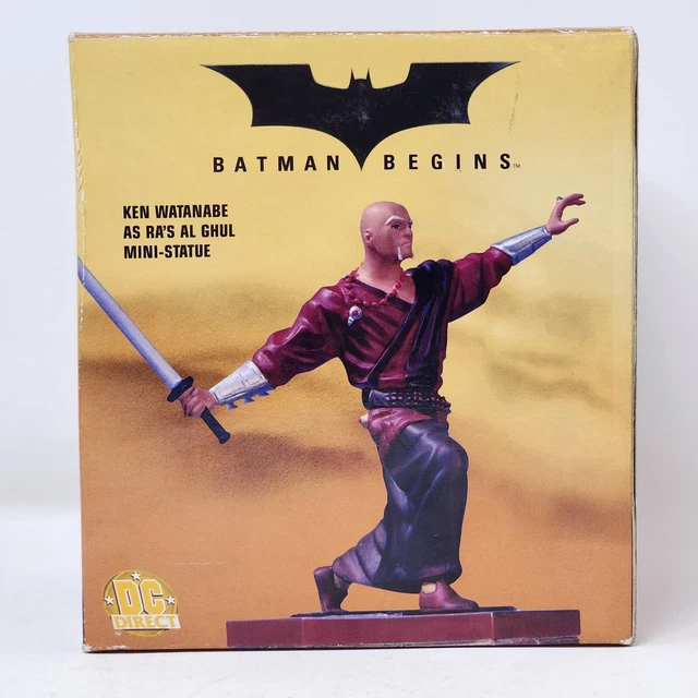 KEN WATANABE AS Ra's Al Ghul MiniStatue (Batman Begins Movie) [DC