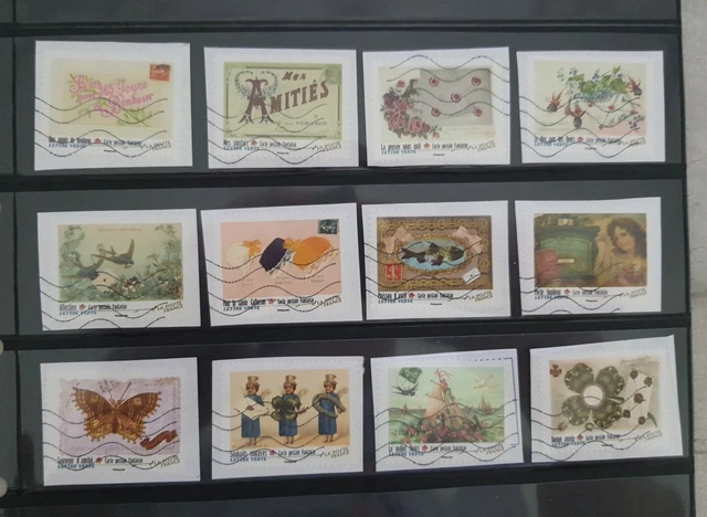 Vous Avez 12 Messages - Timbres Lv Obliteres - Nouveaute 02 Septembre 2022