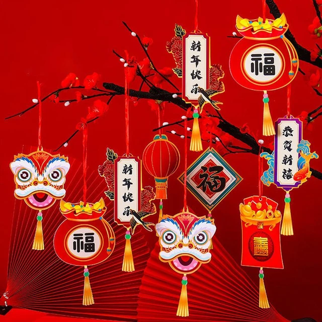 CHINESE NEW YEAR Festival 2024 Dragon Year Spring Festival Decoration