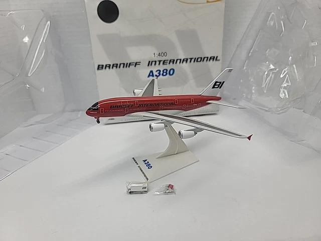 Jet-X 1/400 JXM126 A380 BRANIFF（1/400 A380 Braniff