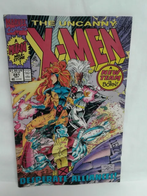 Marvel Comics The Uncanny X-Men Desperate Alliances 281 OCT CC02461